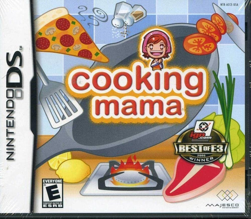 cooking mama ds game cover image